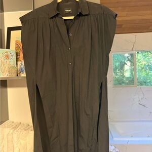 Black Button-Up Gillet